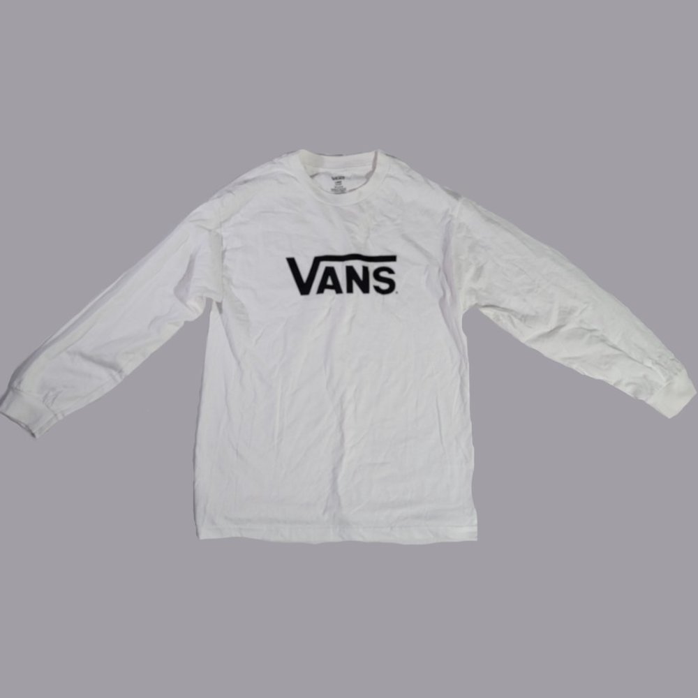 VANS White Logo T-shirt (Large)